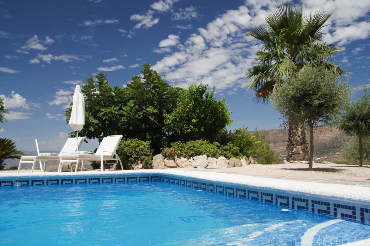 Boutique B&B El Refugio Alcaucin Bagian luar foto