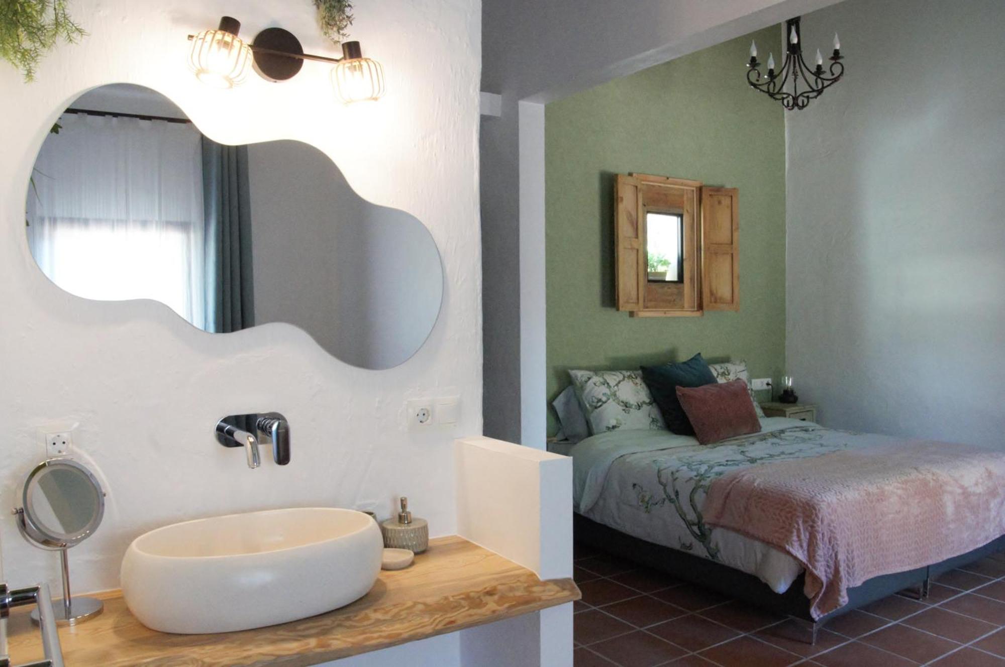 Boutique B&B El Refugio Alcaucin Bagian luar foto