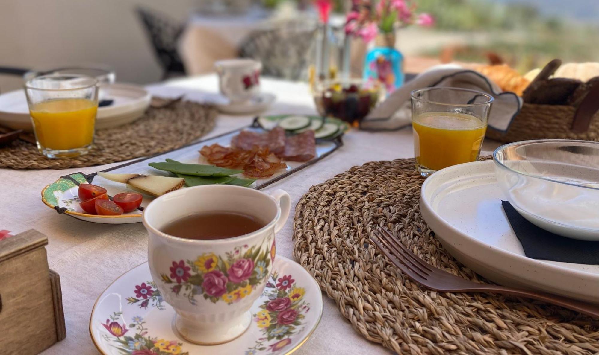 Boutique B&B El Refugio Alcaucin Bagian luar foto